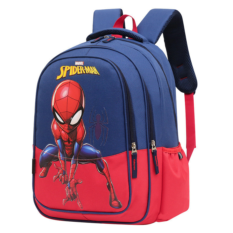 New Children School Bag Boys Girls Anime Spider Man Bookbag Student Kindergarten Cartoon Schoolbag Kids Orthopedic Backpack