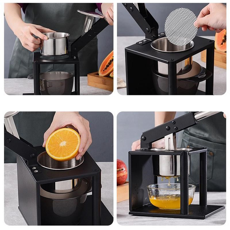 Manual Juice Squeezer Hand Pressure Juicer Pomegranate Orange Lemon Sugar Cane Juicer Kitchen Fruit Tool Manual Citrus Squeezer