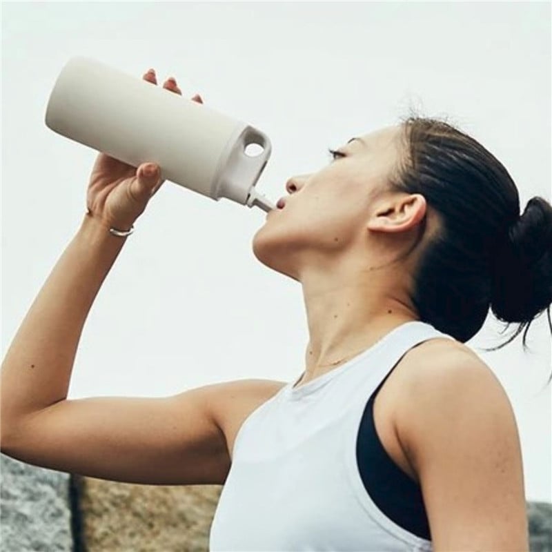 550ml Insulated Vacuum Cup Sport Travel Bottle Tumbler Stainless Steel Thermos Mug Kids Water Bottle with Straw Lid Stanley Cup