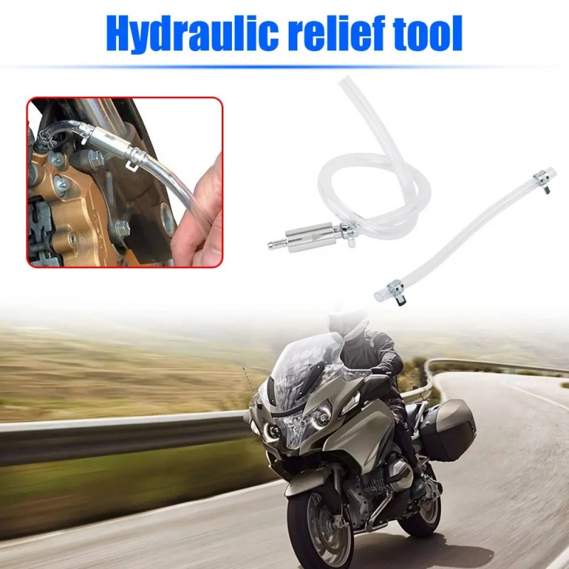 Motorcycle oiling tube Car Motorcycle Brake Bleeding Oil Change Pump Tool Bleeder Fluid Hose Hydraulic Clutch Valve Tube Set