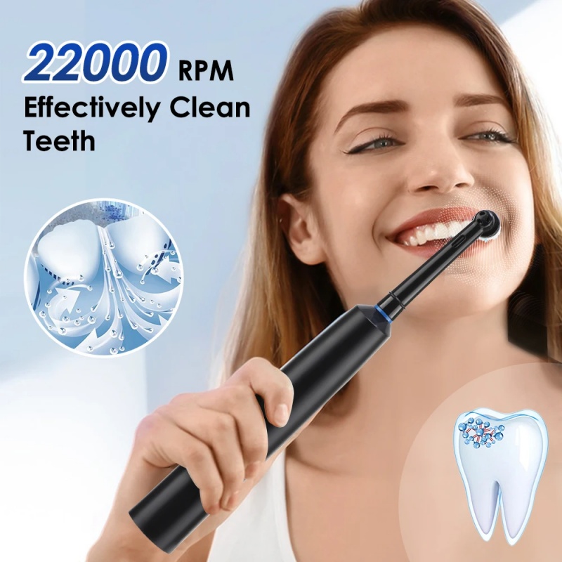 Intelligent Rotating Electric Toothbrush Rechargeable Rotary Toothbrush Compatible with Oral B Replacement Electric Brush Heads