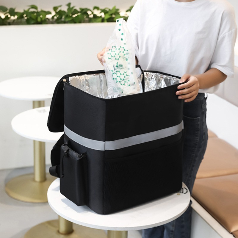 35L Extra Large Thermal Food Bag Cooler Bag Refrigerator Box Fresh Keeping Food Delivery Backpack Insulated Cooler Backpack