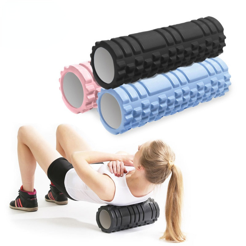30cm Pilates Column Yoga Foam Column Roller Yoga Block Muscle Relax Massage Yoga Brick Gym Exercise Fitness Equipment