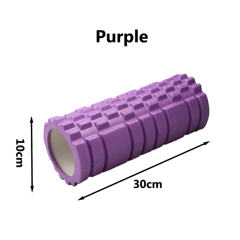 30cm Pilates Column Yoga Foam Column Roller Yoga Block Muscle Relax Massage Yoga Brick Gym Exercise Fitness Equipment