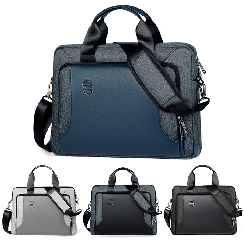 Laptop Bag Protector Sleeve Shoulder Bag Notebook Carrying Case For 13 14 15.6 17.3inch Macbook Air Shockproof Briefcase Handbag