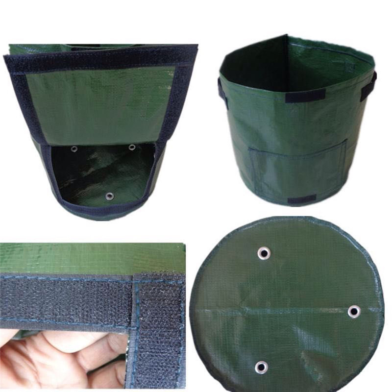 2PCS DIY Potato Grow Planter PE Cloth Planting Container Bag Vegetable gardening jardineria Thicken Garden Pot Planting Grow Bag
