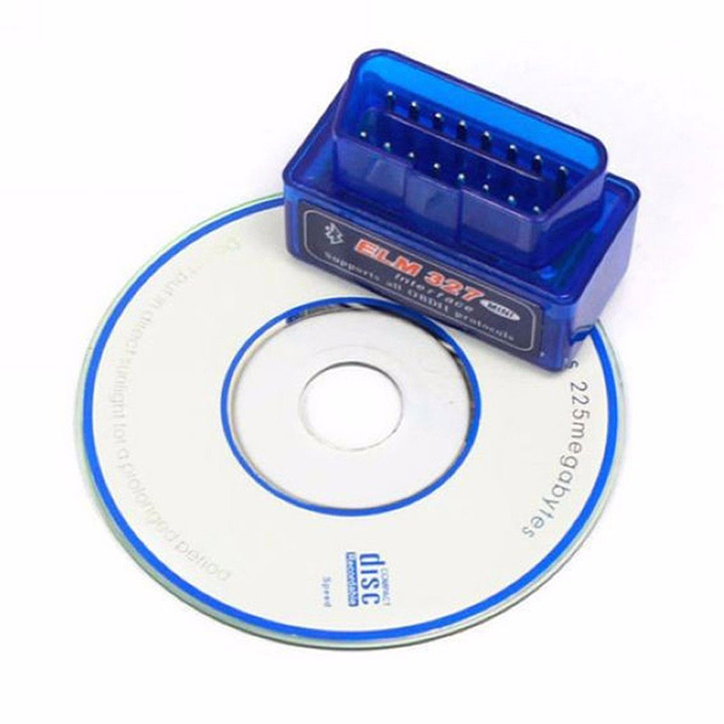 Super Mini Elm327 Bluetooth OBD2 V1.5 Elm 327 V 1.5 OBD 2 Car Diagnostic-Tool Scanner Elm-327 OBDII Adapter Auto Diagnostic Tool