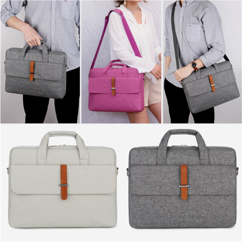 13 14 15.6 17 inch Laptop Handbag Sleeve Case for Macbook Air Pro HP Huawei Asus Dell Notebook Shoulder Briefcase Bag