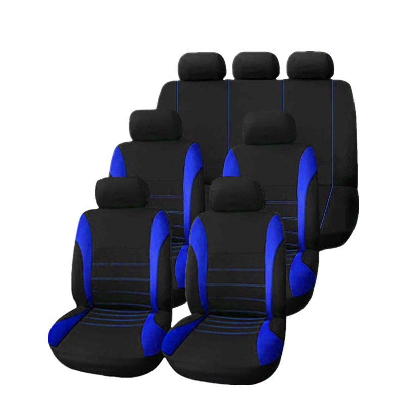 Universal 13 Pcs Car Seat Cover Auto Interior Decoration Protective Cushion Vehicle styling 7 Seats Automotive Seat Protector