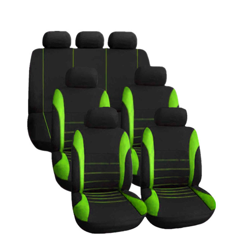 Universal 13 Pcs Car Seat Cover Auto Interior Decoration Protective Cushion Vehicle styling 7 Seats Automotive Seat Protector