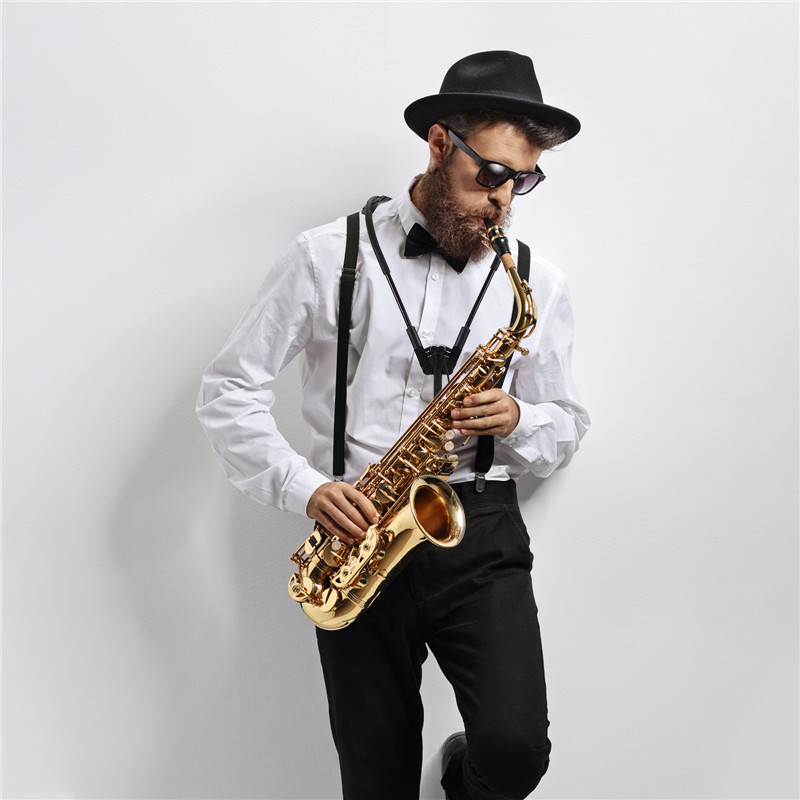 Alto Tenor Soprano Saxophone Harness Adjustable Sax Neck Shoulder Strap Belts Musical Instruments Accessories