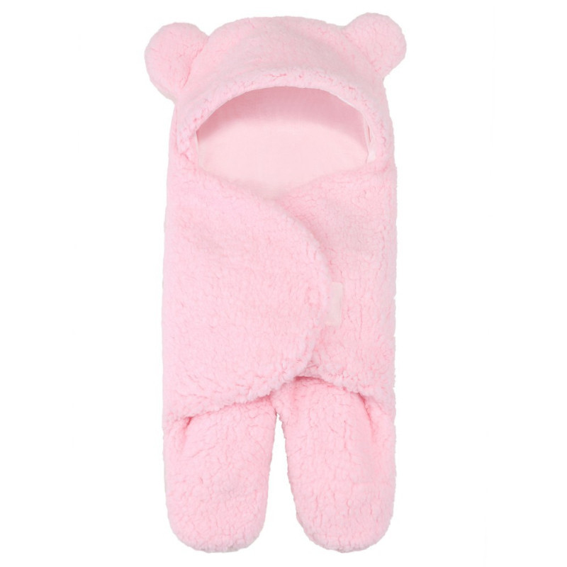 Baby Sleeping Bag Ultra-Soft Fluffy Fleece Newborn Blanket Infant Boys Girls Clothes Sleeping Nursery Wrap Swaddle Envelope