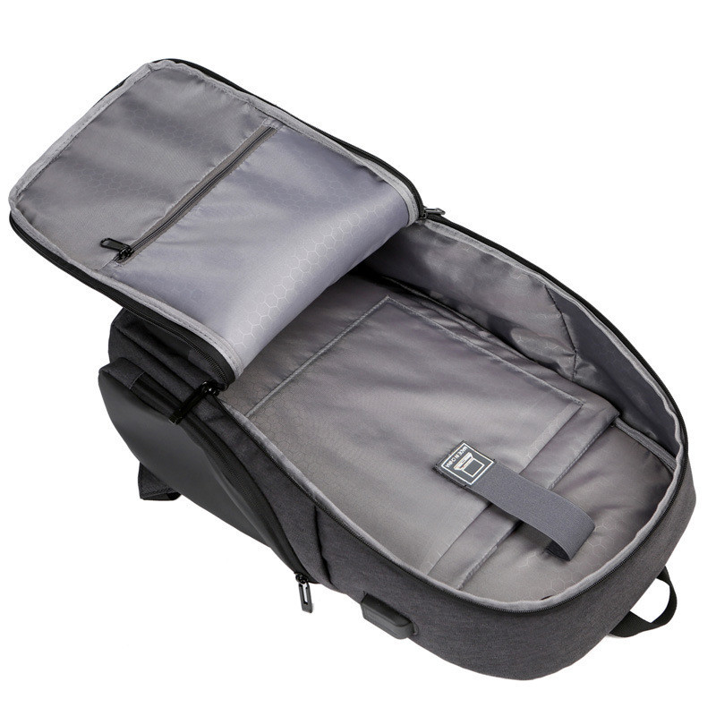 Fashion Men USB Charging Laptop Backpack Business Backpacks Travel Large Capacity Oxford Male Bags Student Rucksack