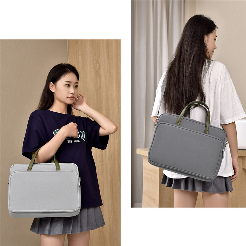 Laptop Sleeve Bag 13 14 15 16 inch Briefcase Handle Bag Notebook Handbag Computer Protective Case Cover For HP Dell Macbook