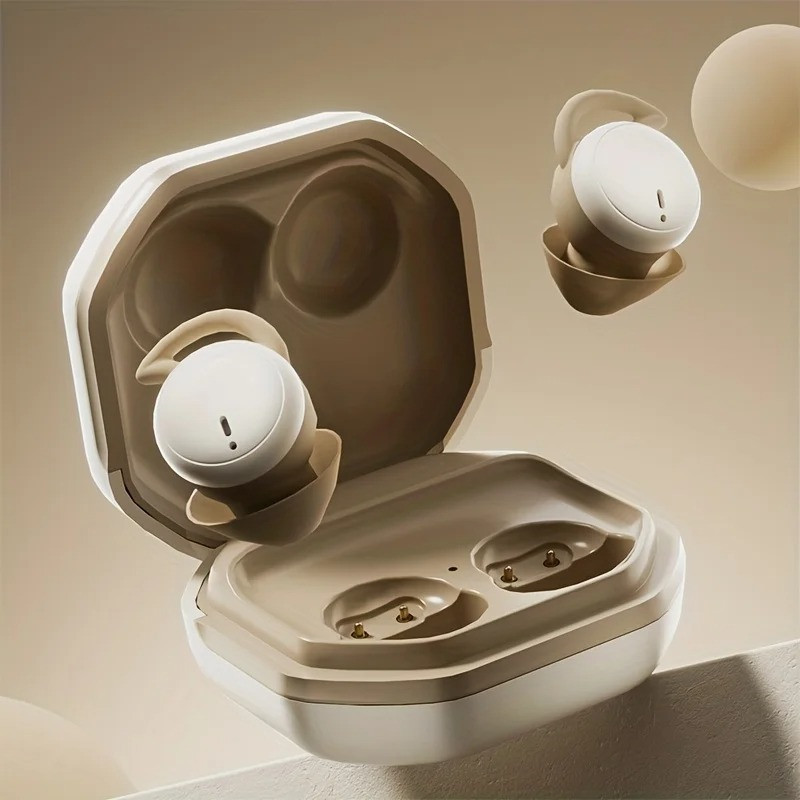 Mini Bluetooth Headphones Invisible Sleep Wireless Earbuds Noise Reduction Waterproof Earphones Build-in Mic In Ear Headset