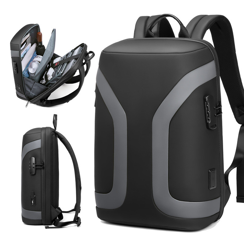 Luxury Business Backpack Sport Travel Backpacks Password Anti-theft 15.6 inch Laptop Bag large Capacity Shoulder Bag Briefcase