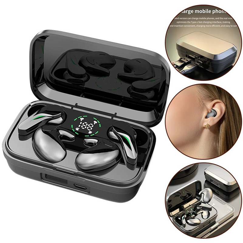 New TWS Wireless Headphones Couple Noise Canceling Earbuds Bluetooth Earphones HD Stereo Sports Waterproof Headset With Mic