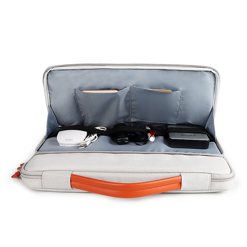 Laptop Handbag 13/14/15/16 inch Notebook Sleeve Case for Macbook Double Zipper Computer Bag Briefcase for Xiaomi Huawei Dell
