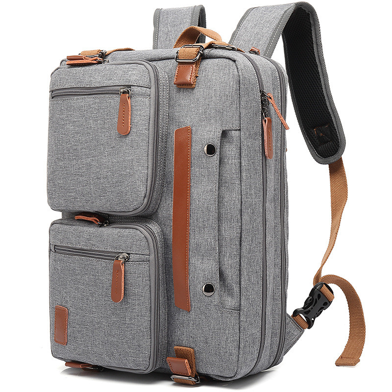 Convertible Backpack 15.6/17.3 Inch Laptop Backpack Fashion Travel Business Backpacks Handbag Waterproof Student Shoulder Bags