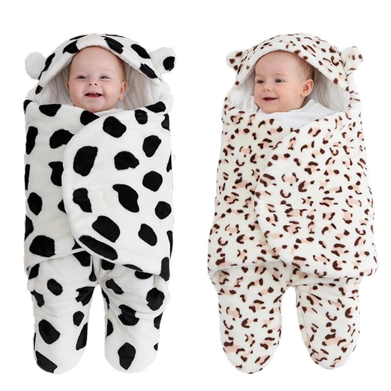 0-9 Months Baby Cocoon for Newborns Winter Warm Flannel Soft Baby Sleeping Bags Baby Items Infant Newbon Baby Sleepsack Envelope