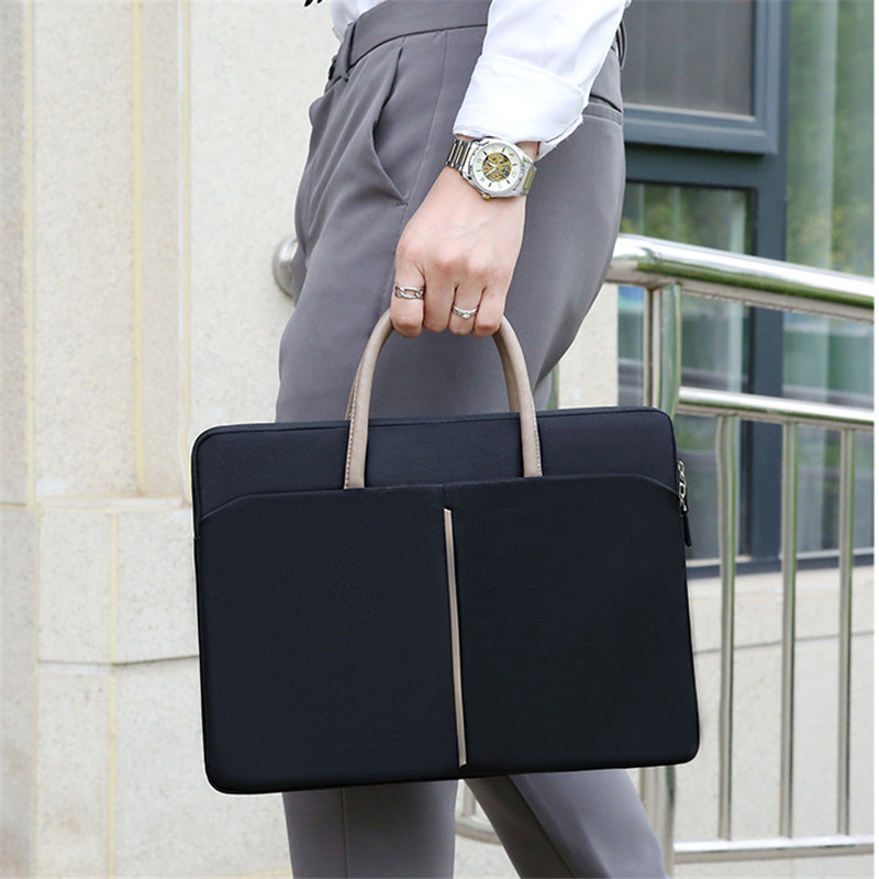 Laptop Bag 13.3 14 15.6 Inch Notebook Bags Sleeve For Macbook Case Air Pro 13 15 Xiaomi Shockproof Handbag Waterproof Briefcase