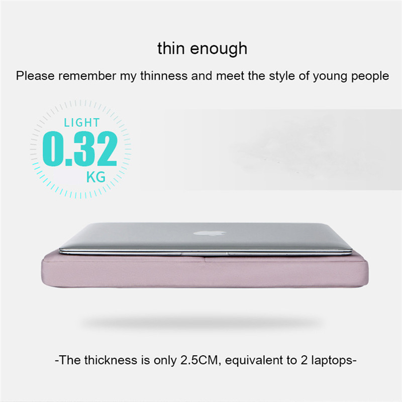 Laptop Bag 13.3 14 15.6 Inch Notebook Bags Sleeve For Macbook Case Air Pro 13 15 Xiaomi Shockproof Handbag Waterproof Briefcase