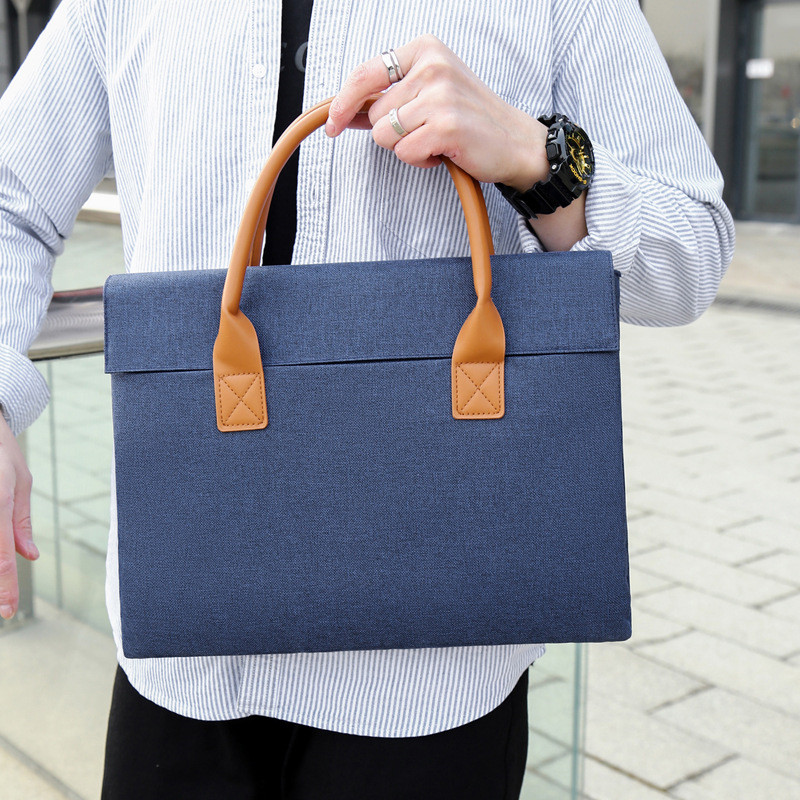 Handbag Waterproof Laptop Bag 13.3 14 15.6 inch Notebook Bags Sleeve For Macbook Case Air Pro Portable Travel Handbags Briefcase
