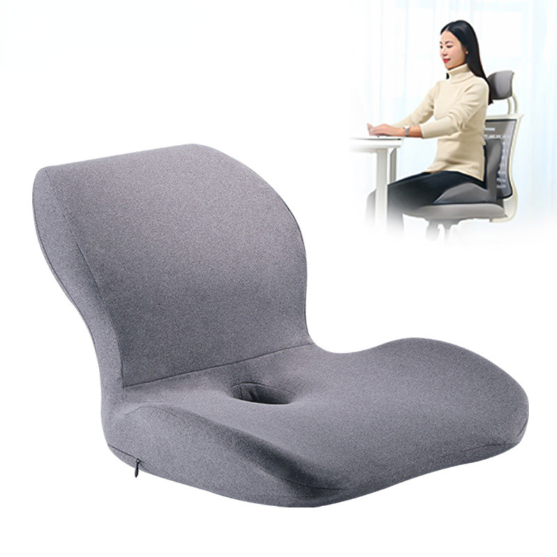Comfort Seat Back Cushion Memory Foam Chair Cushion For Back Waist Pain Relief Protect Lumbar Cushion Orthopedic Pillow Car Seat
