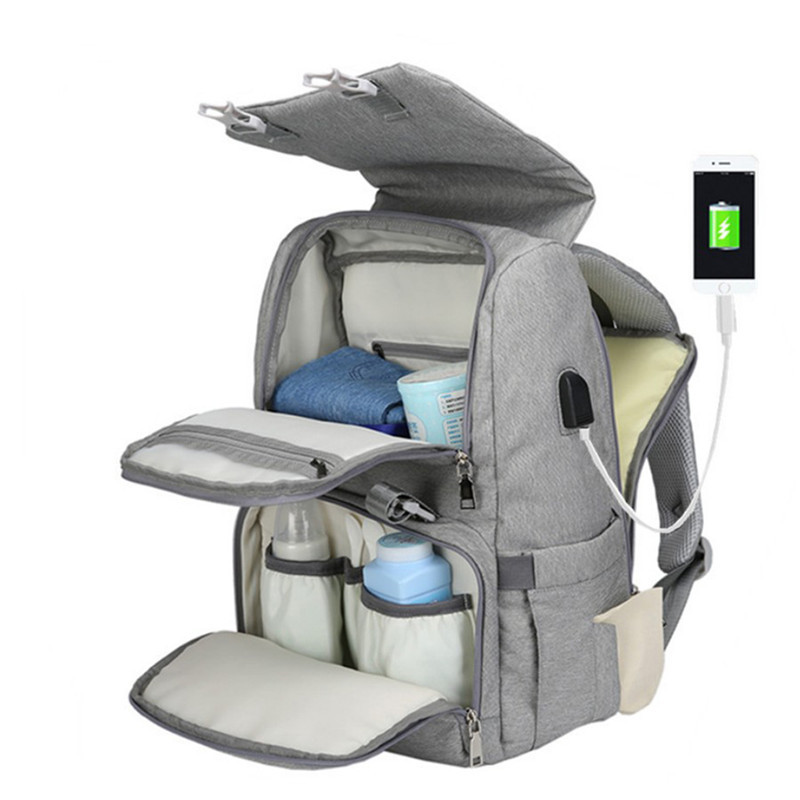 Maternity Diaper Bag Multi-function Mommy Bag Baby Stroller Bag Nappy Backpack for Mom Outdoor Large Capacity Baby Nappy Bags