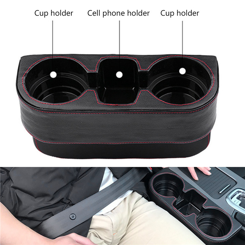 Car Cup Holder Auto Seat Gap Water Cup Drink Bottle Can Phone Keys Organizer Storage Holder Stand Car Styling Accessories
