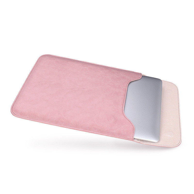 PU Leather Laptop Sleeve Bag For 13.3 14.1 15.4 Inch Notebook for Macbook Pro Waterproof Laptop Case Cover For HP Acer Lenovo