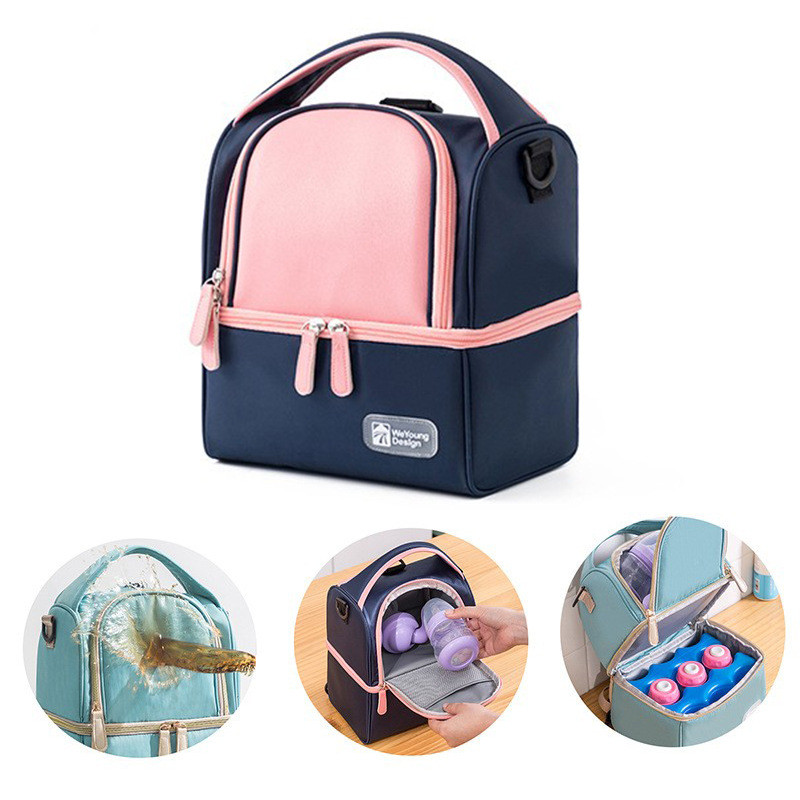 Baby Insulation Bag Mom Backpack Breast Milk Cooler Bag Breast Milk Mummy Storage Bags Kids Picnic Food Thermal Bag