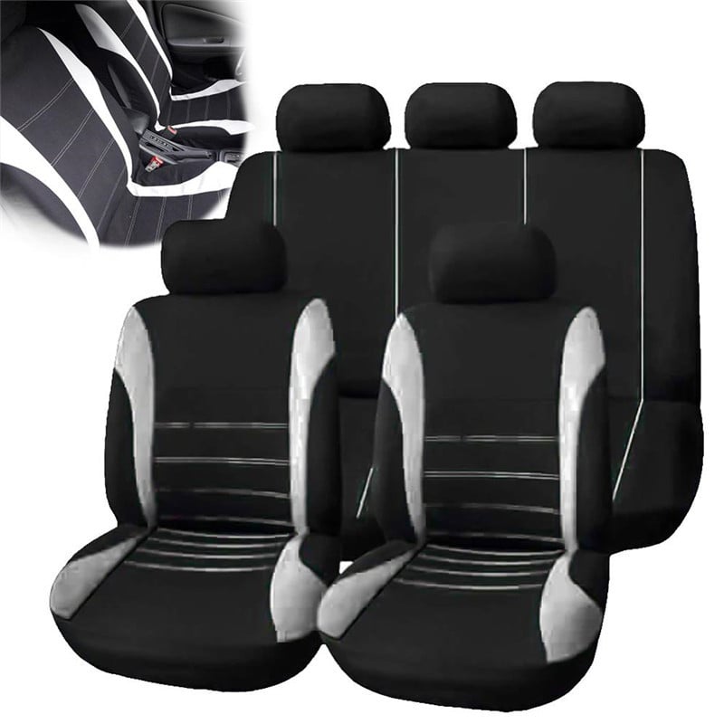 9PCS Car Seat Cover Universal Vehicle Car Seat Protector Cushion Interior Accessories Auto Seat Cover for Toyota Lada Volkswagen