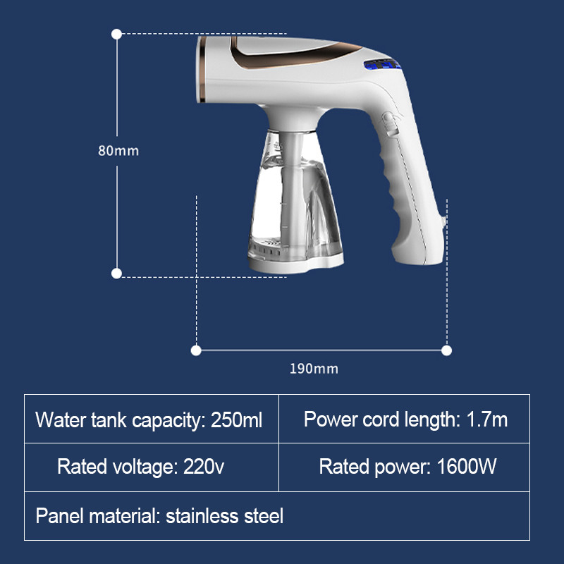 Handheld Foldable Steam Iron Garment Steamers Ironing Machine Travel Clothes Ironing Portable Garment Ironing Machine Steamer