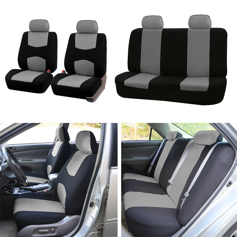 9PCS Car Seat Cover Full Set Automobile Seat Protection Cover Cushion Vehicle Seat Covers Pad Universal Car Accessories