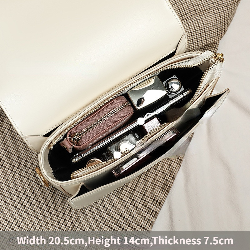 Genuine Leather Bag For Women Luxury Brand Small Ladies Handbag Female Shoulder Crossbody Bags Fashion Messenger Bag Purse