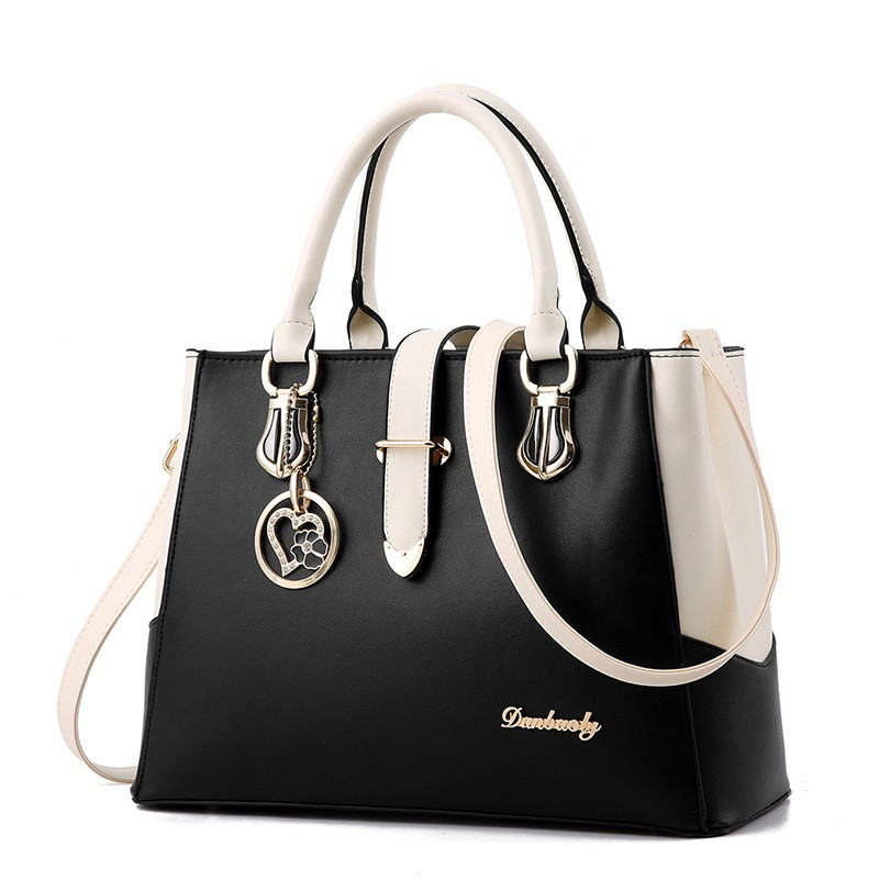 Fashion Women Handbag Tassel PU Leather Totes Bag Top-handle Crossbody Shoulder Bag Lady Simple Style Hand Bags Messenger Bag