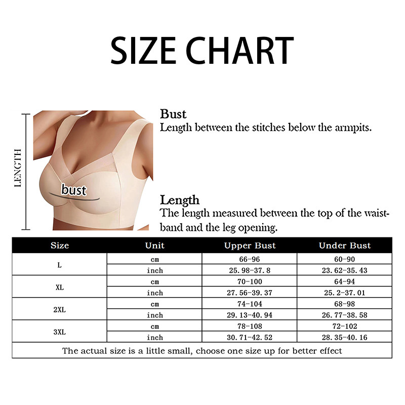 Women's Traceless Comfortable Underwear Bras Sexy Small Chest Gathered Non Steel Ring Bra Plus Size Anti-sagging Lingerie Vest