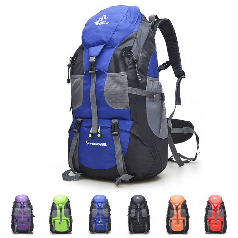 50L Outdoor Hiking Bag Travel Backpack Waterproof Mountaineering Backpacks Trekking Camping Climbing Sport Bag Rucksack