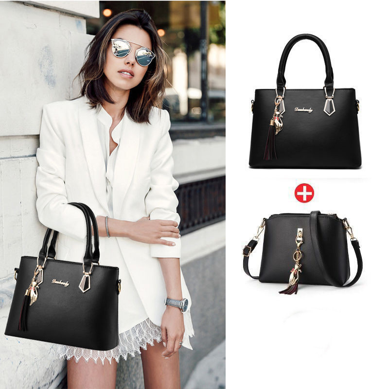 Women's Luxury Bag Large Capacity Purse and Handbag Composite Bag Tote 2pcs/set Shoulder Bag Handbags Ladies Messenger Bag