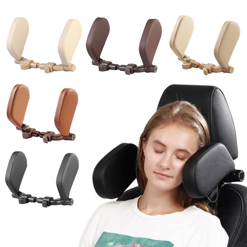 Car Seat Headrest Neck Pillow Cushion Memory Foam Auto Car Travel Rest Pillow Sleep Side Neck Head Support for Kids Adults