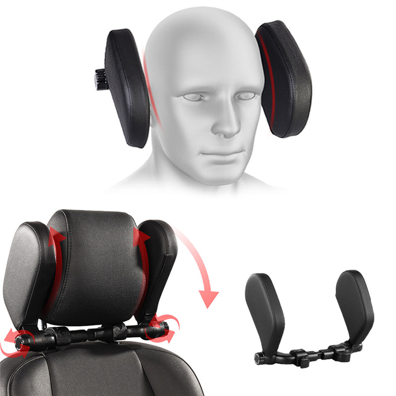 Car Seat Headrest Neck Pillow Cushion Memory Foam Auto Car Travel Rest Pillow Sleep Side Neck Head Support for Kids Adults