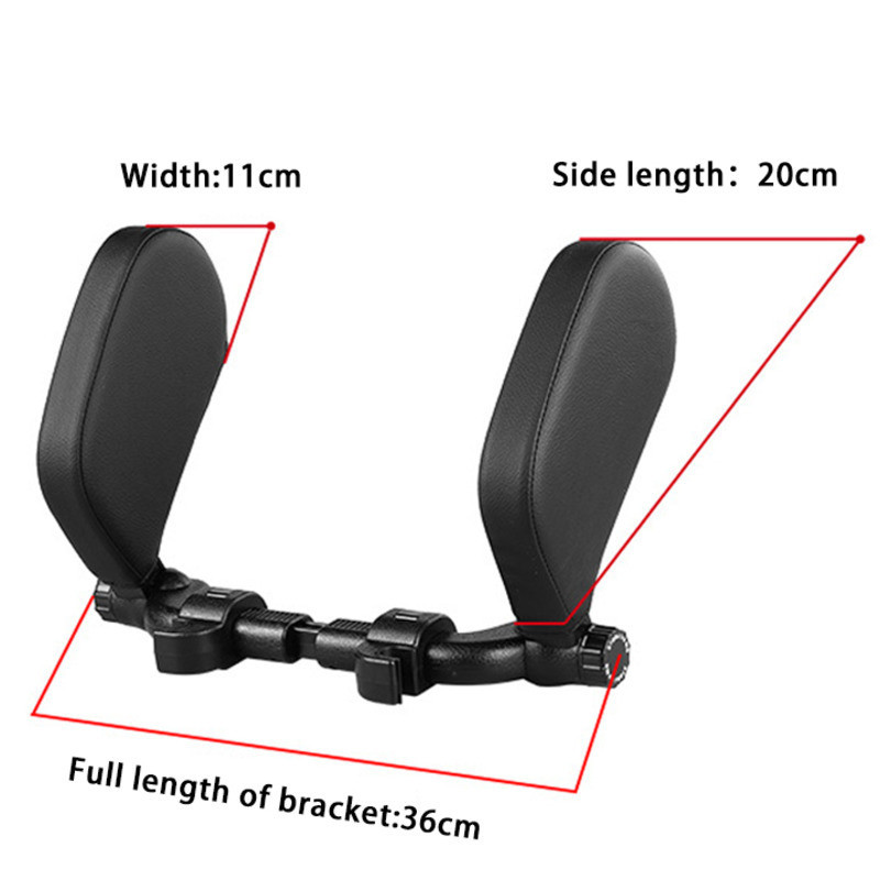 Car Seat Headrest Neck Pillow Cushion Memory Foam Auto Car Travel Rest Pillow Sleep Side Neck Head Support for Kids Adults