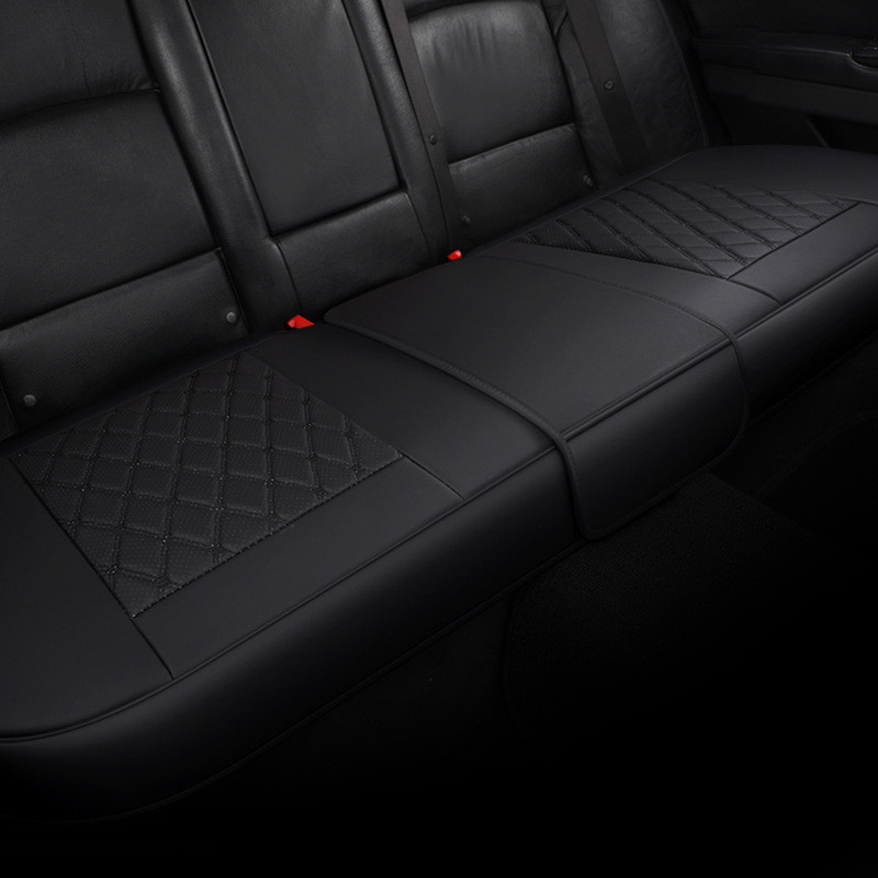 Car Seat Cover Full Set Leather Auto Car Chair Covers Automobiles Seat Cushion for Women Men Universal Pad Mat Protector