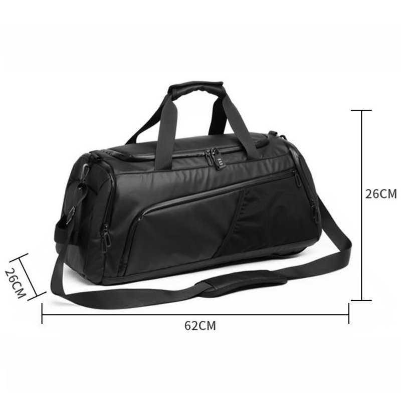 Men's Shoulder Bag Travel Backpack Outdoor Sport Training Dry Wet Separation Bag Waterproof Fitness Handbag Duffle Bags