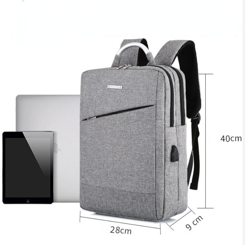 Fashion Backpack Classical Oxford School Backpack For Men Women Teenage USB Charging Laptop Bag Large Capacity  Travel  Rucksack