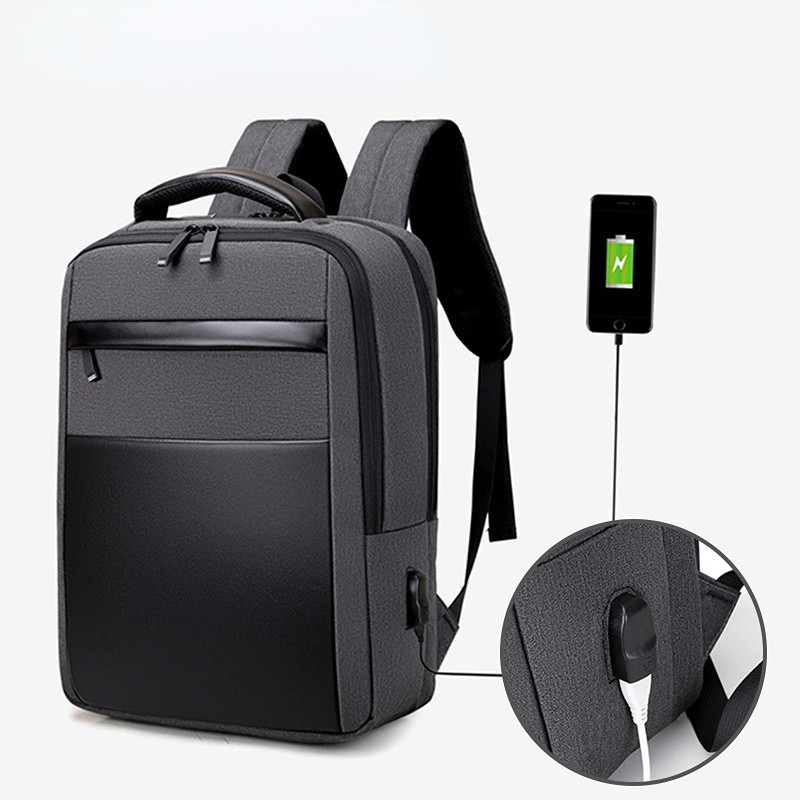 Large Capacity Men Business Backpack 15.6 inch Laptop Backpacks Oxford Rucksack School Bags Teen College Boy Student Backpack