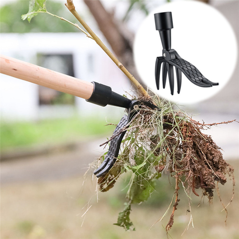 Root Remover Outdoor Weeder Portable Manual Garden Stand Up Weed Puller Lightweight Weeder Root Digger Remover Weed Tool