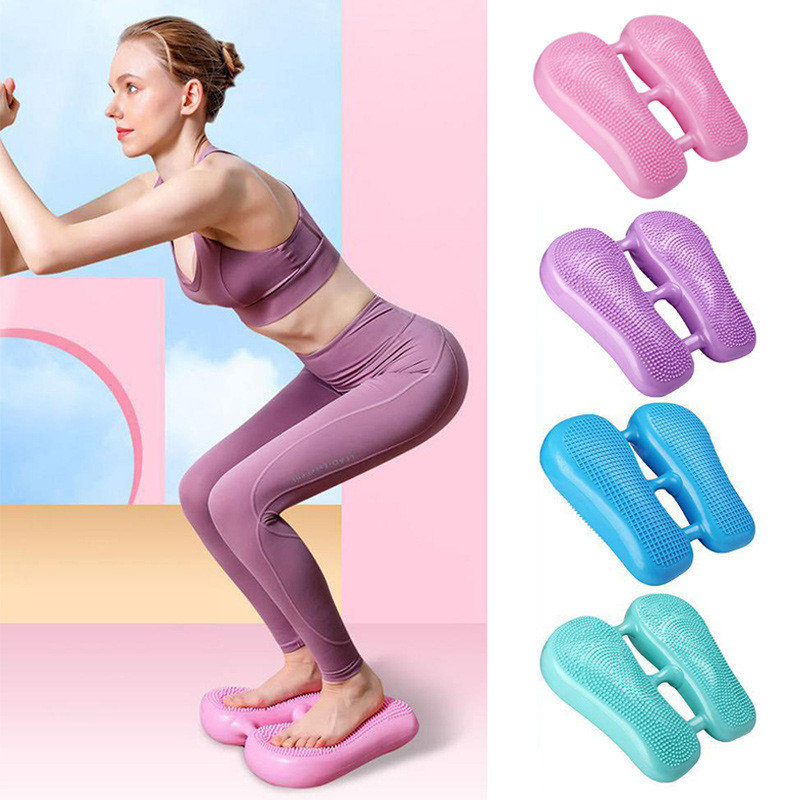 Pedal Inflatable Stepper Home Pedal Aerobic Exercise Balance Foot Relaxation Leg Foot Massage Mat Bodybuilding Leg Equipment