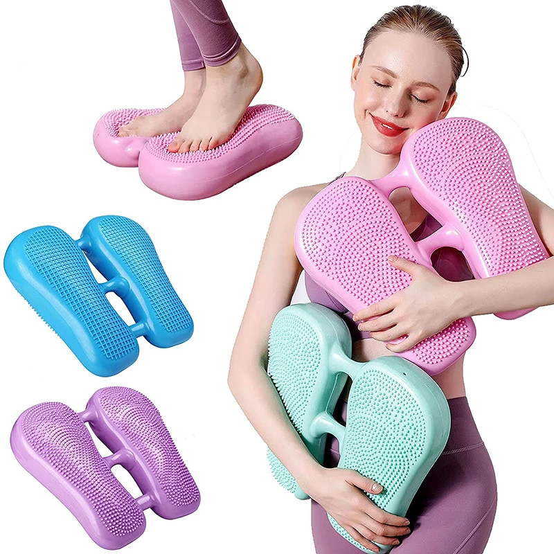Pedal Inflatable Stepper Home Pedal Aerobic Exercise Balance Foot Relaxation Leg Foot Massage Mat Bodybuilding Leg Equipment